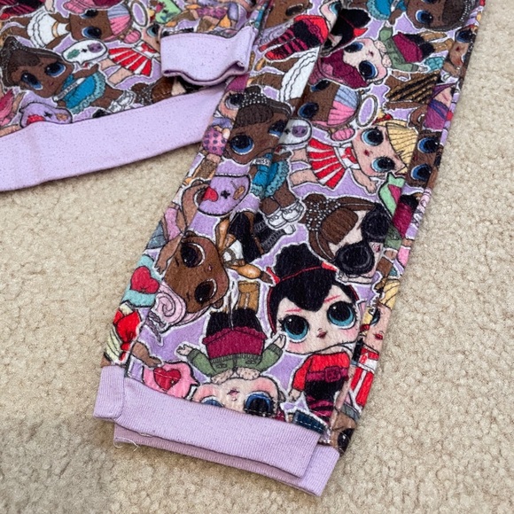 LOL girls matching pajama set size S (5/6) - Picture 7 of 7